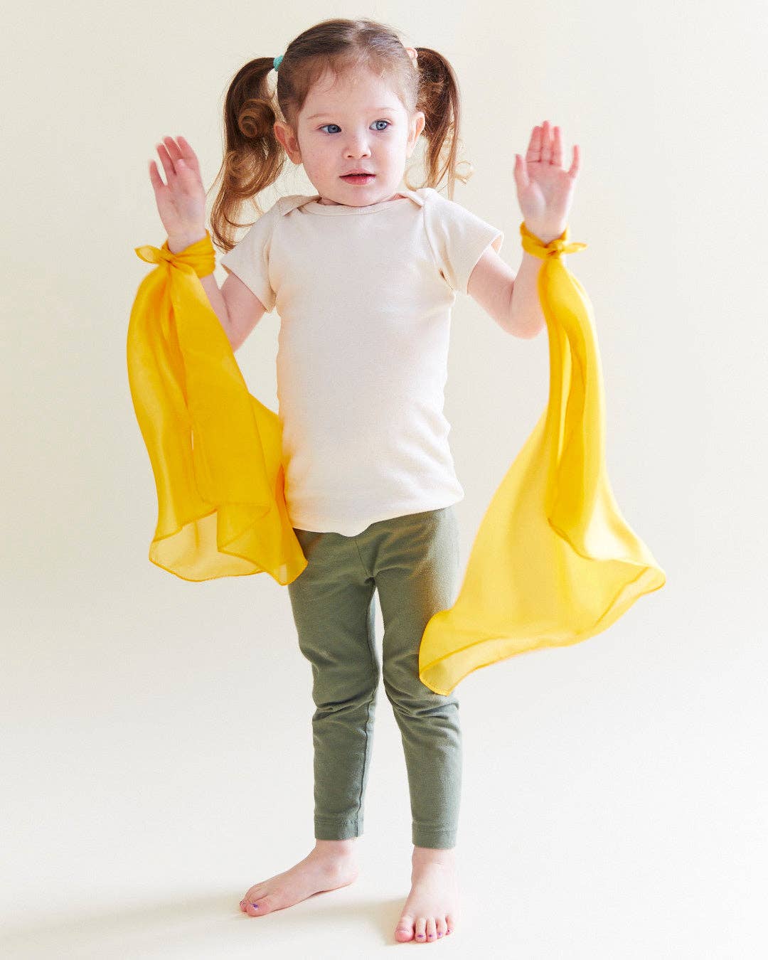 Gold 100% Silk Mini Playsilk