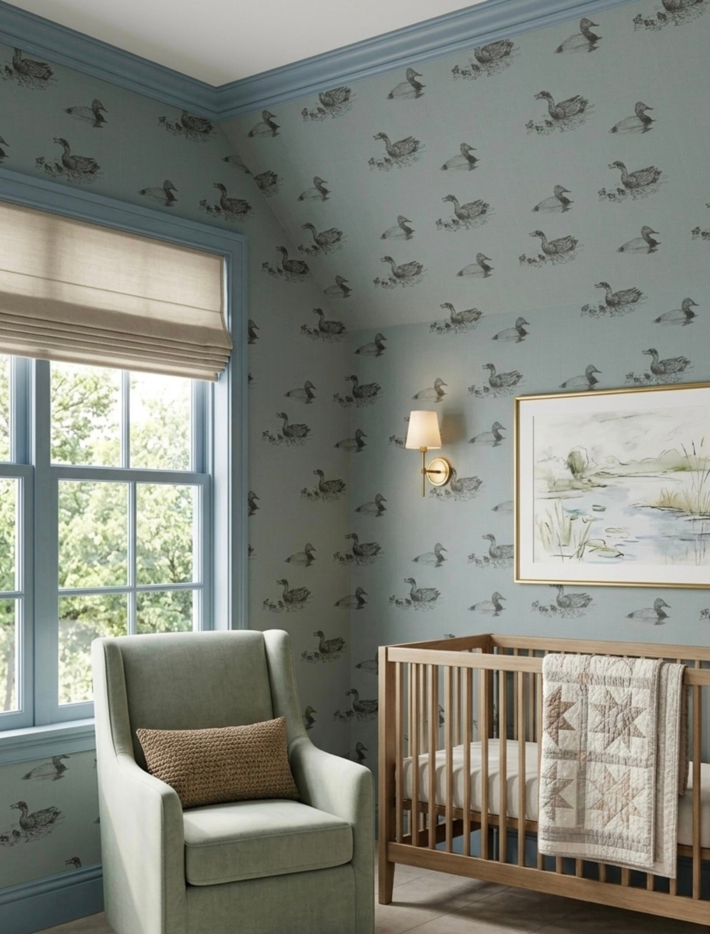 Duckpond Wallpaper
