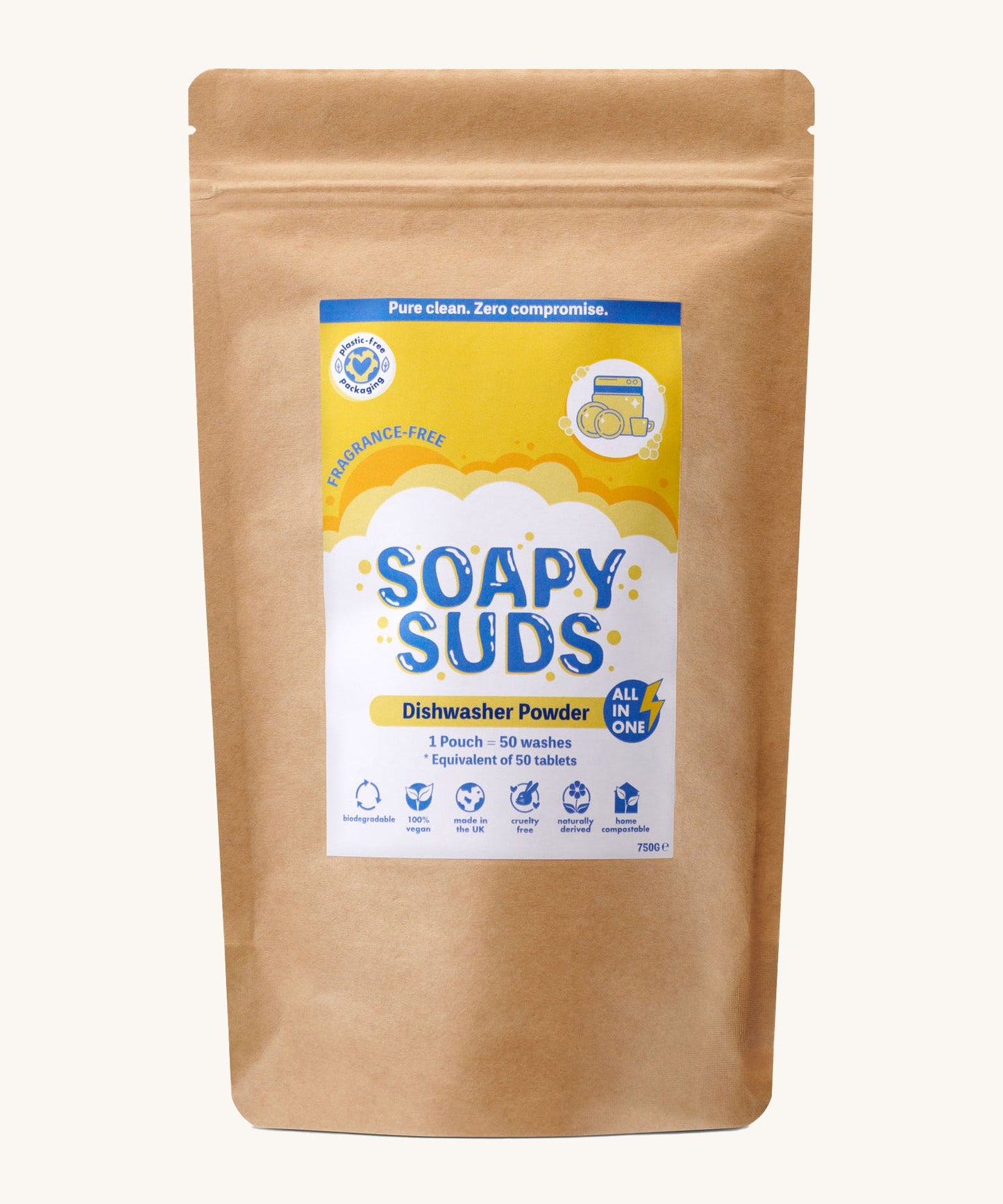 Ecoliving Soapy Suds Dishwasher Powder