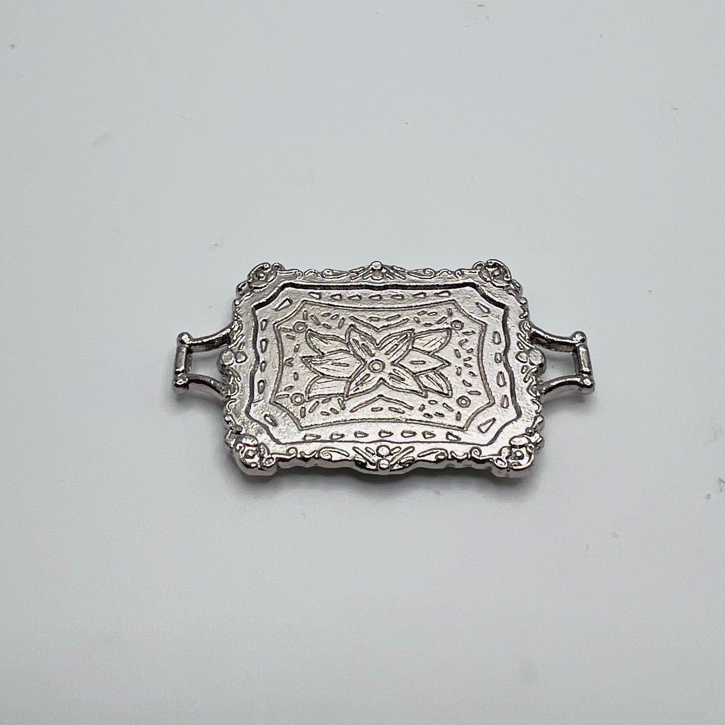 Metal Tray - 1/12 Scale Dollhouse Miniature