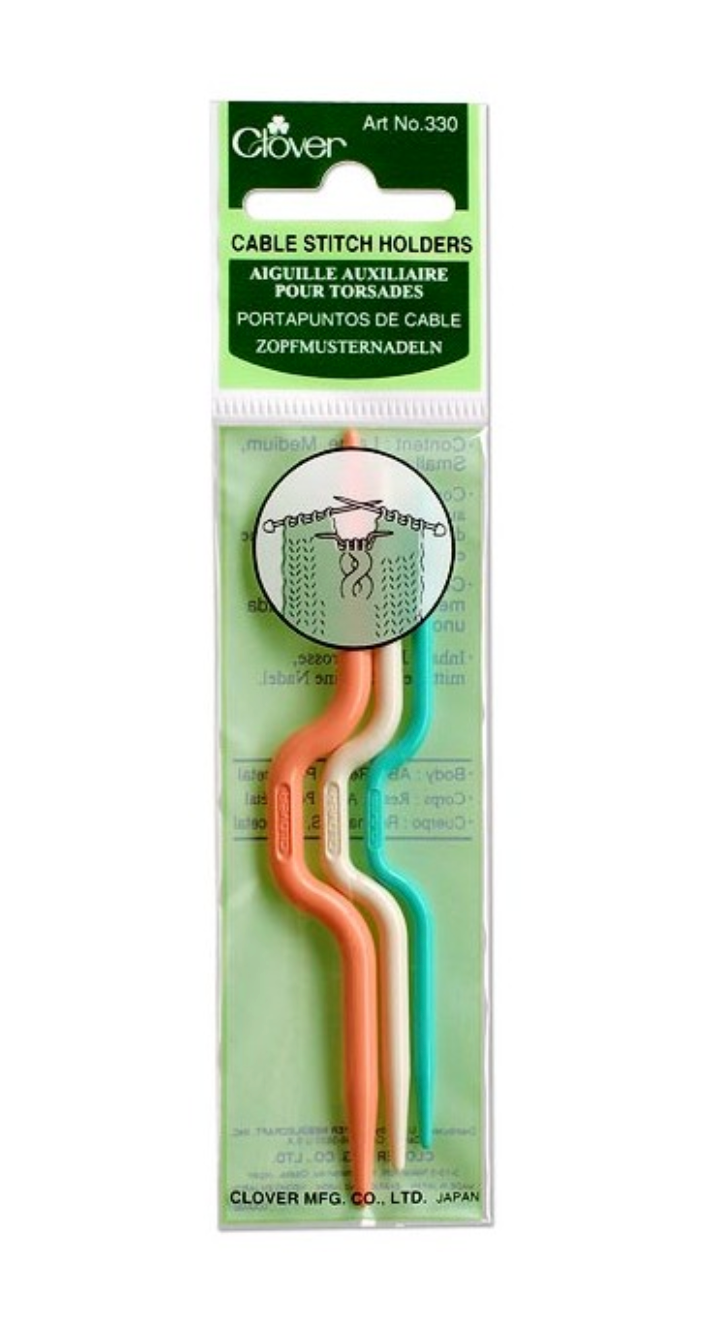 Clover Cable Stitch Holder