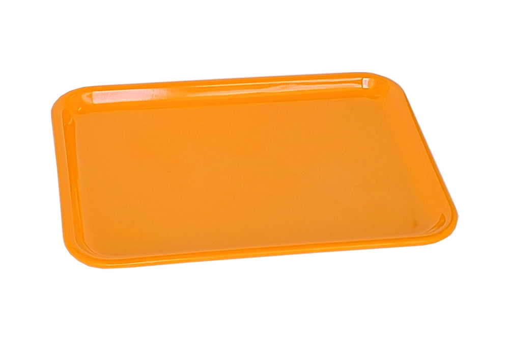 Small Orange Melamine Tray