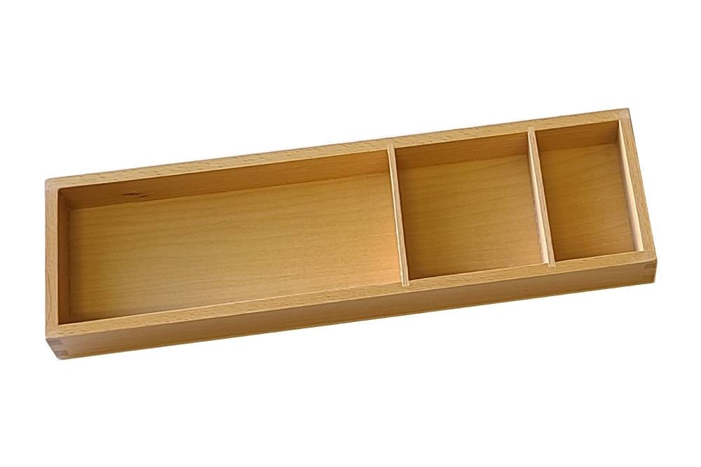 3-Compartment Tray for Golden Bead Materials