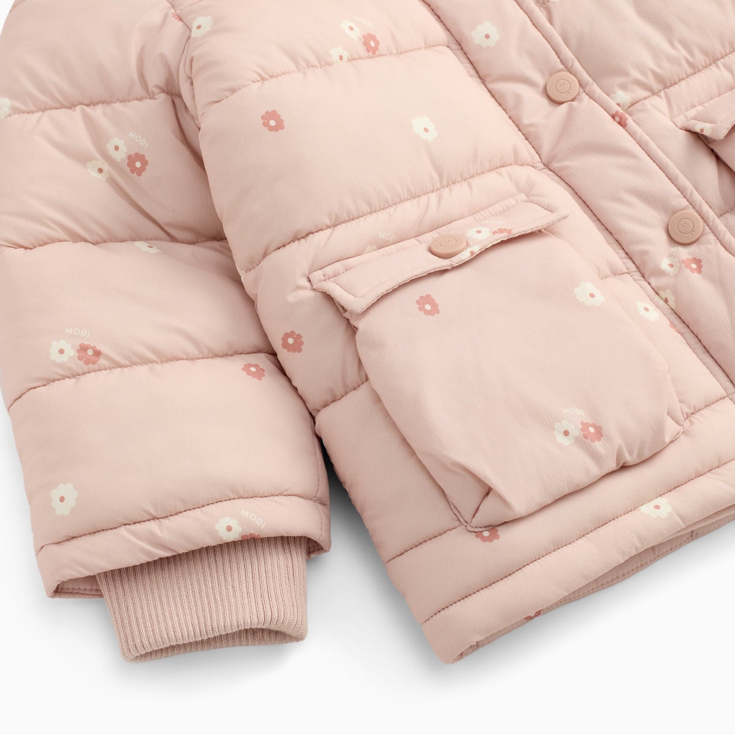 Floral Padded Coat