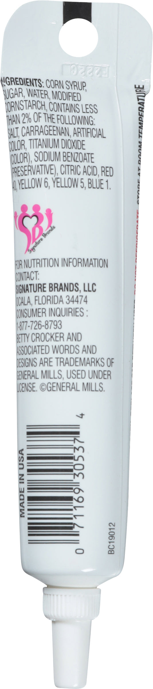 Betty Crocker Gold Metallic Writing Gel - 1.2 OZ 6 Pack