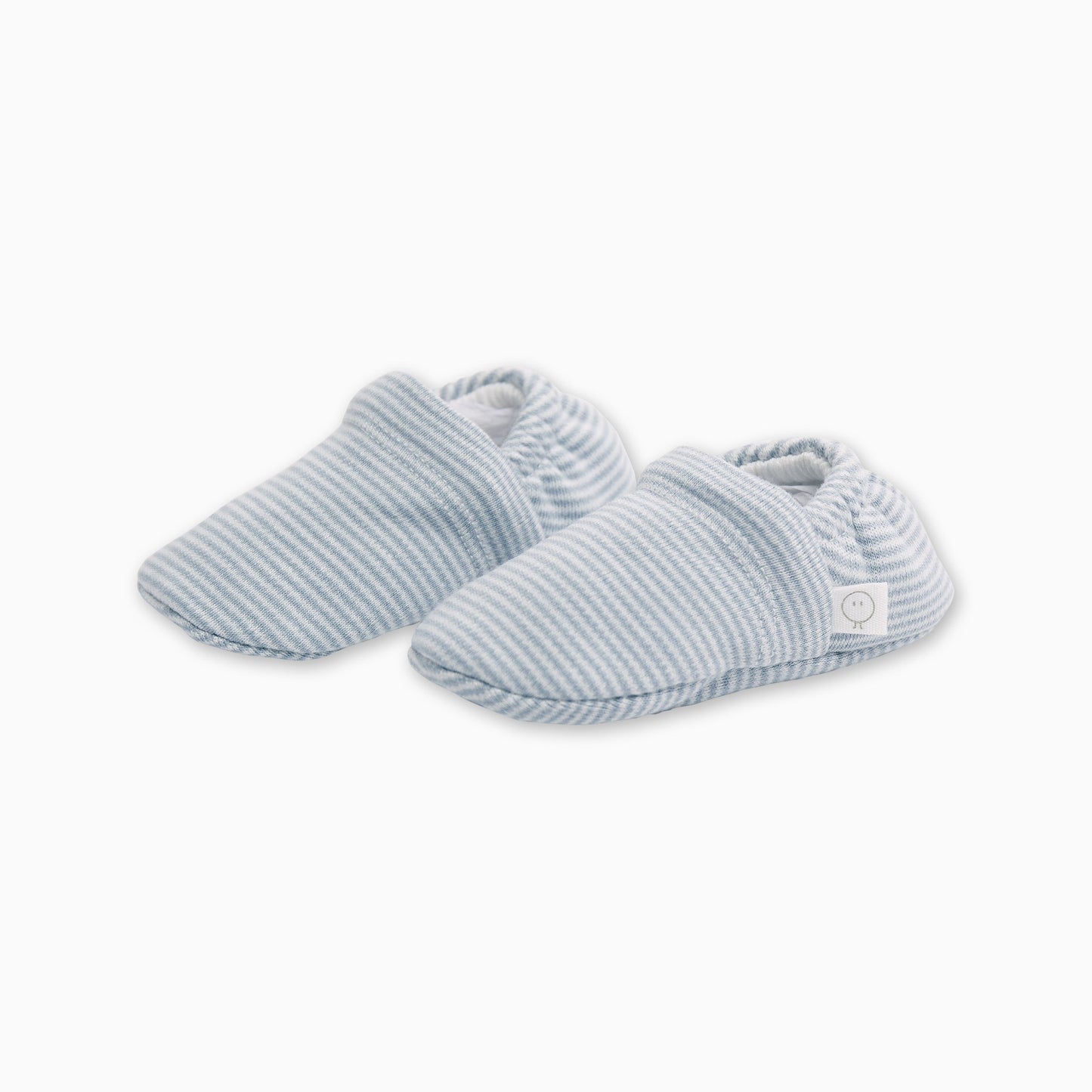 Baby Booties - Blue Stripe