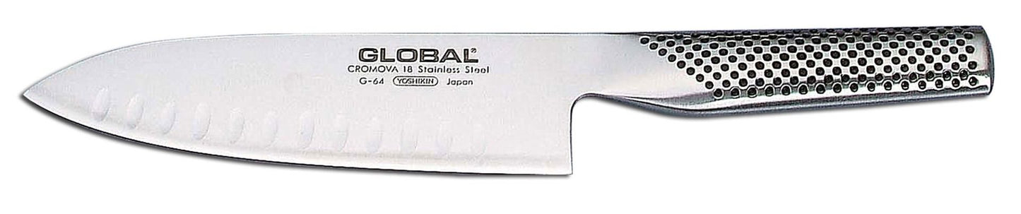 Global Classic Hollow Ground 5" Santoku Knife