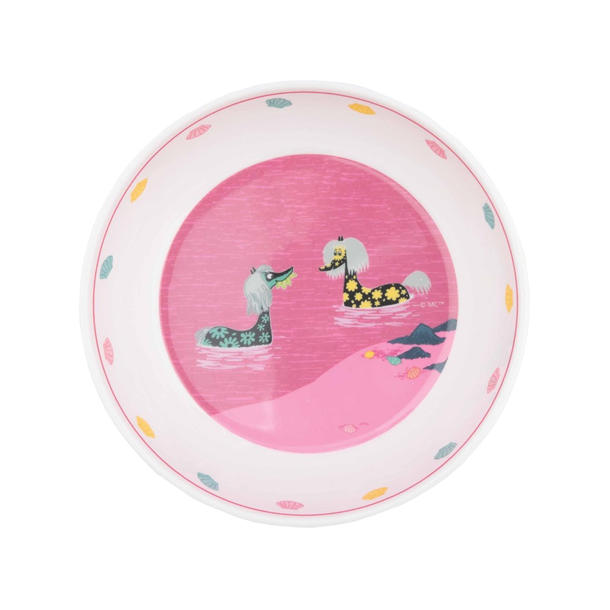 Moomin Children's Bowl – Sea Pink