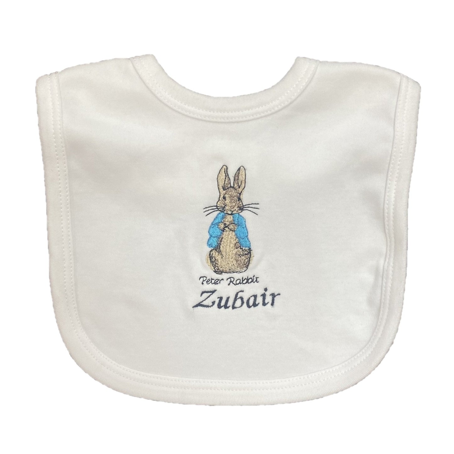 Personalised Peter Rabbit Bib