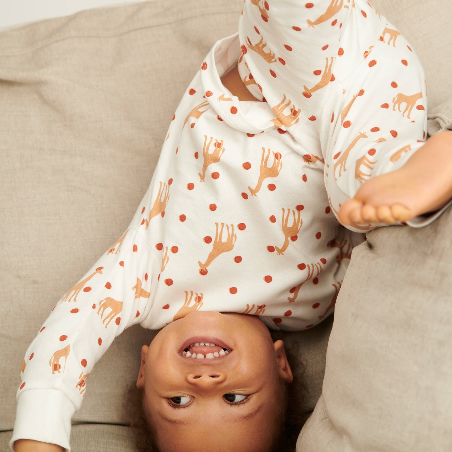 Giraffe Long Sleeve T-Shirt & Leggings Set