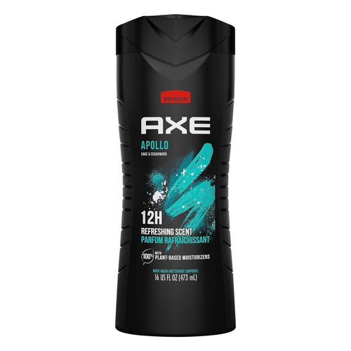 Axe Body Wash Apollo - 16 FZ 4 Pack