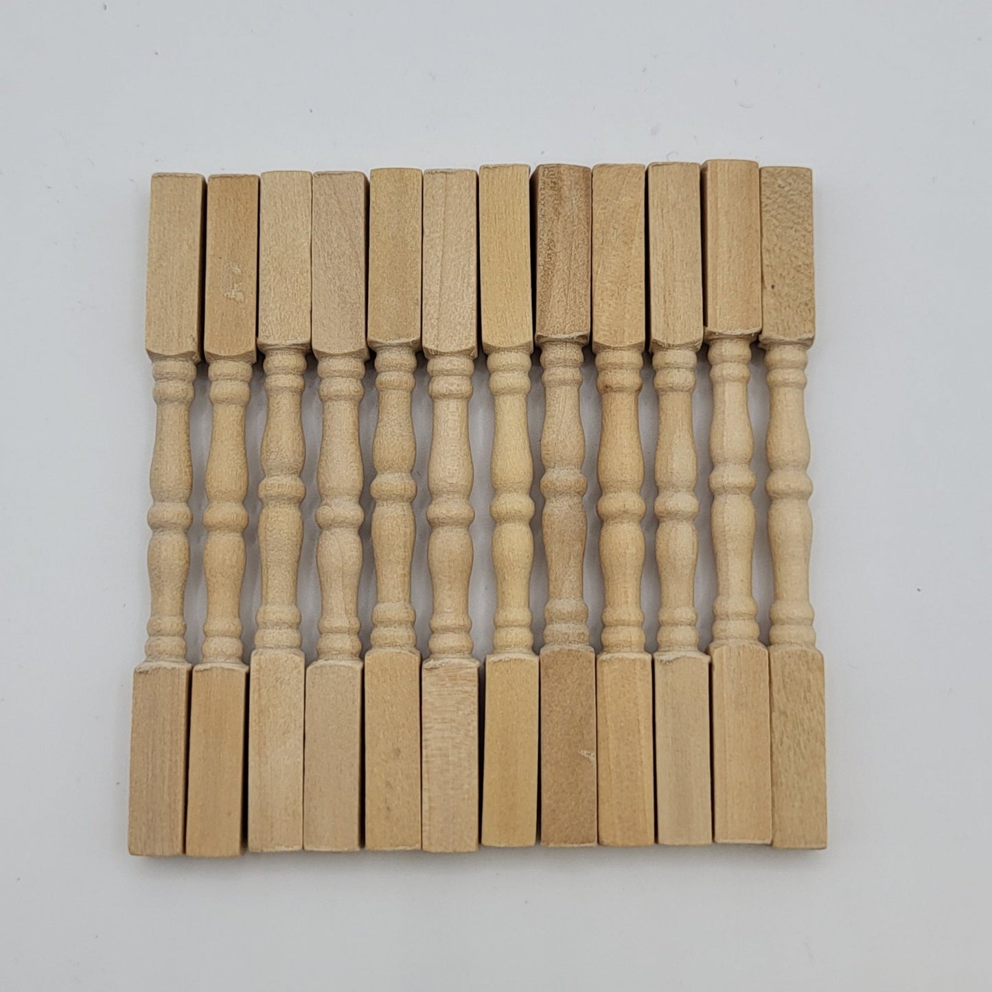 Balusters - Package of 12 - #70209 - 1/12 Scale Miniature