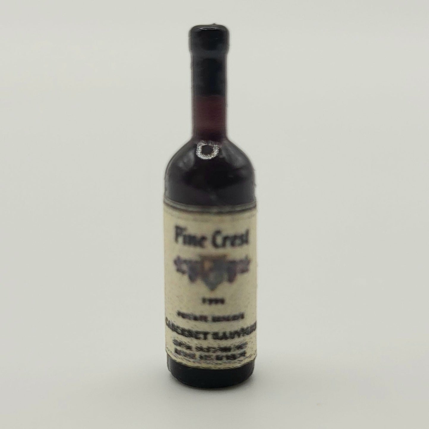 Red, White and Italian Wine Varieties - Resin Bottles - 1/12 Scale Miniature
