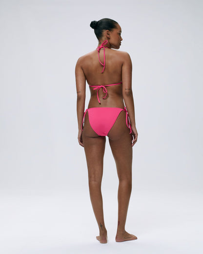 Tie Side Bikini Bottom - Hot Pink