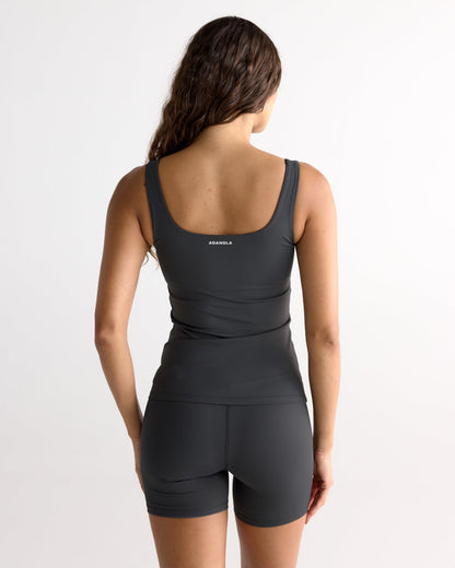 Ultimate Crop Shorts - Graphite Grey