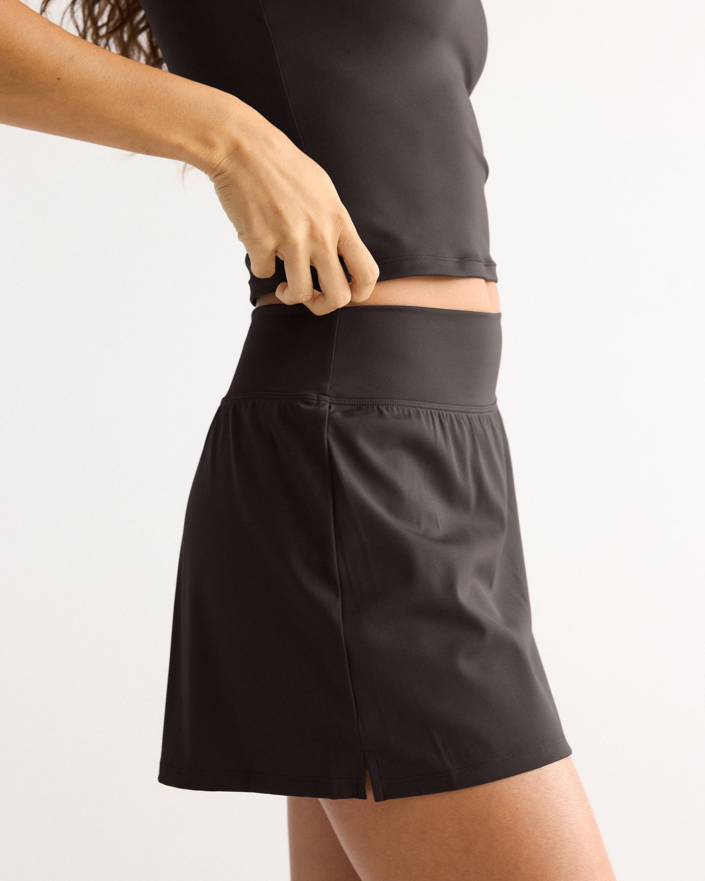 Ultimate Mini Skirt - Coffee Bean