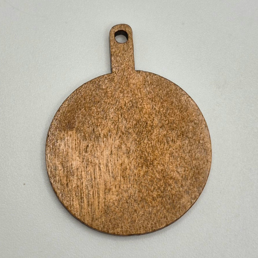 Cutting Board - Various Shapes - Walnut Finish - 1/12 Scale Dollhouse Miniature