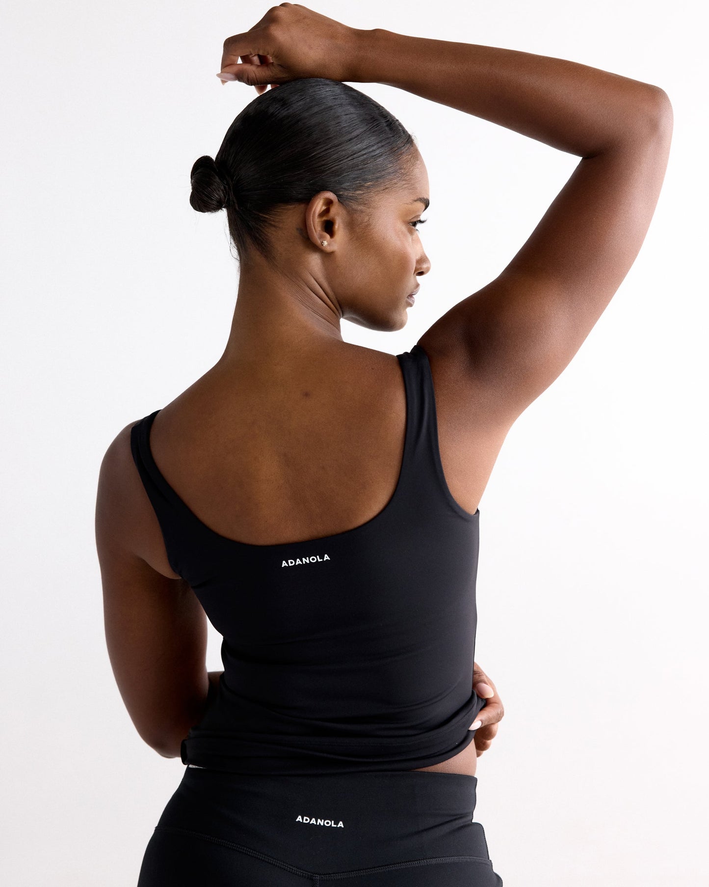 Ultimate Square Neck Top - Black