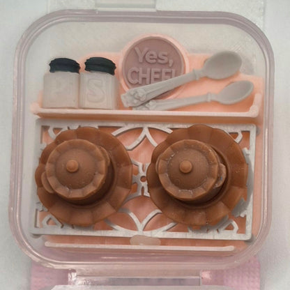 Mini Cocotte (Individual Cooking Dish) - 3D Printed Kit - Ivette Orellana - 1/12 Scale Dollhouse Miniature