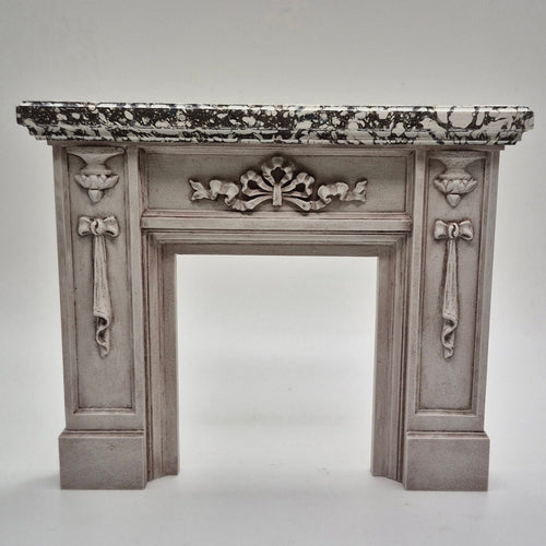 Fireplace Mantel/Surround - Signed Jim Coates - 1/12 Scale Dollhouse Miniature