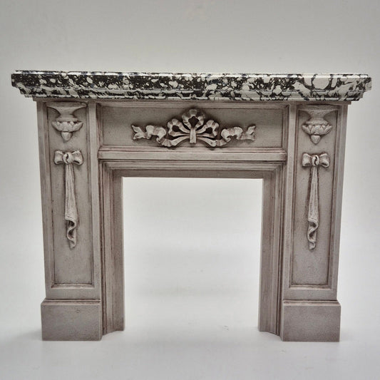 Fireplace Mantel/Surround - Signed Jim Coates - 1/12 Scale Dollhouse Miniature