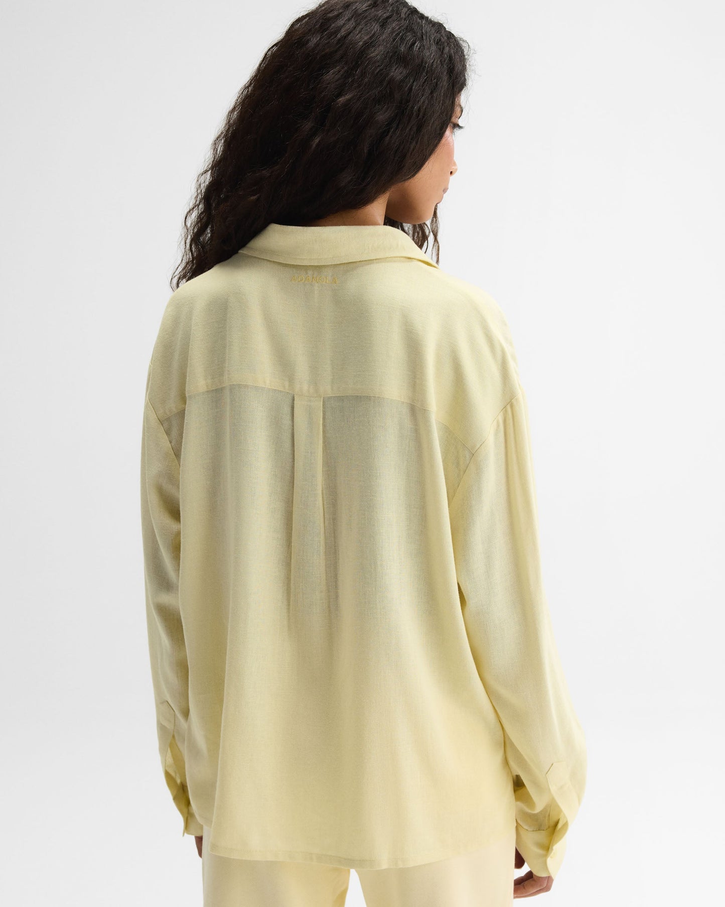 Linen Blend Shirt - Buttercream