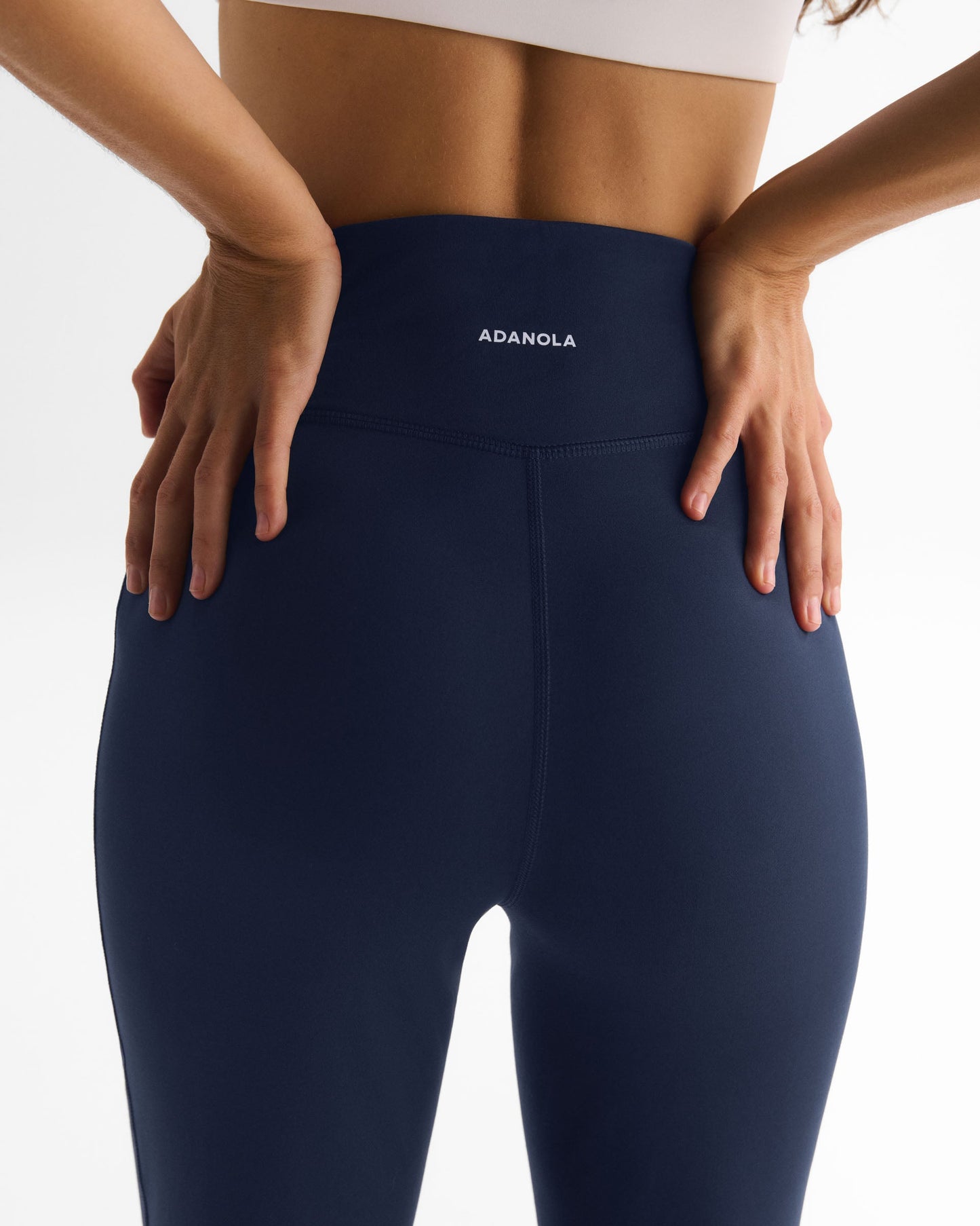 Flared Yoga Pants - Navy Blue