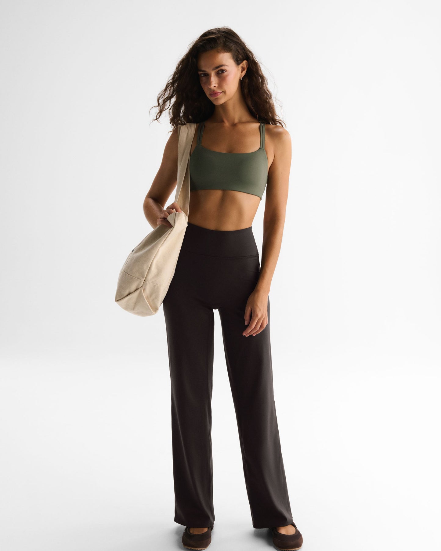 Yoga Pants - Coffee Bean