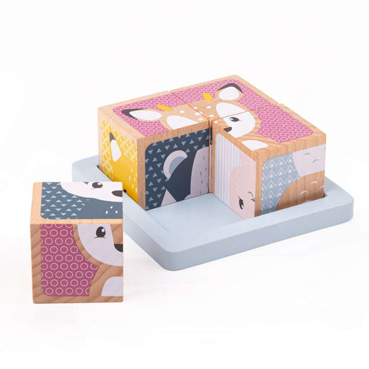FSC® Certified Woodland Cube Puzzle