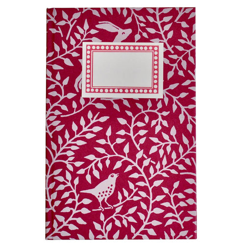 Hardback Notebook Dancing Hare Berry