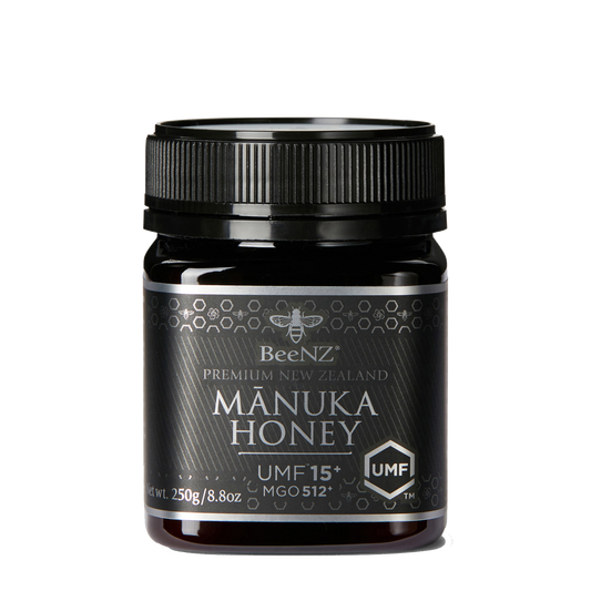 BeeNZ Manuka Honey UMF15+ - 8.8 OZ 12 Pack