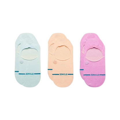 Womens Icon No Show Socks 3 Pack