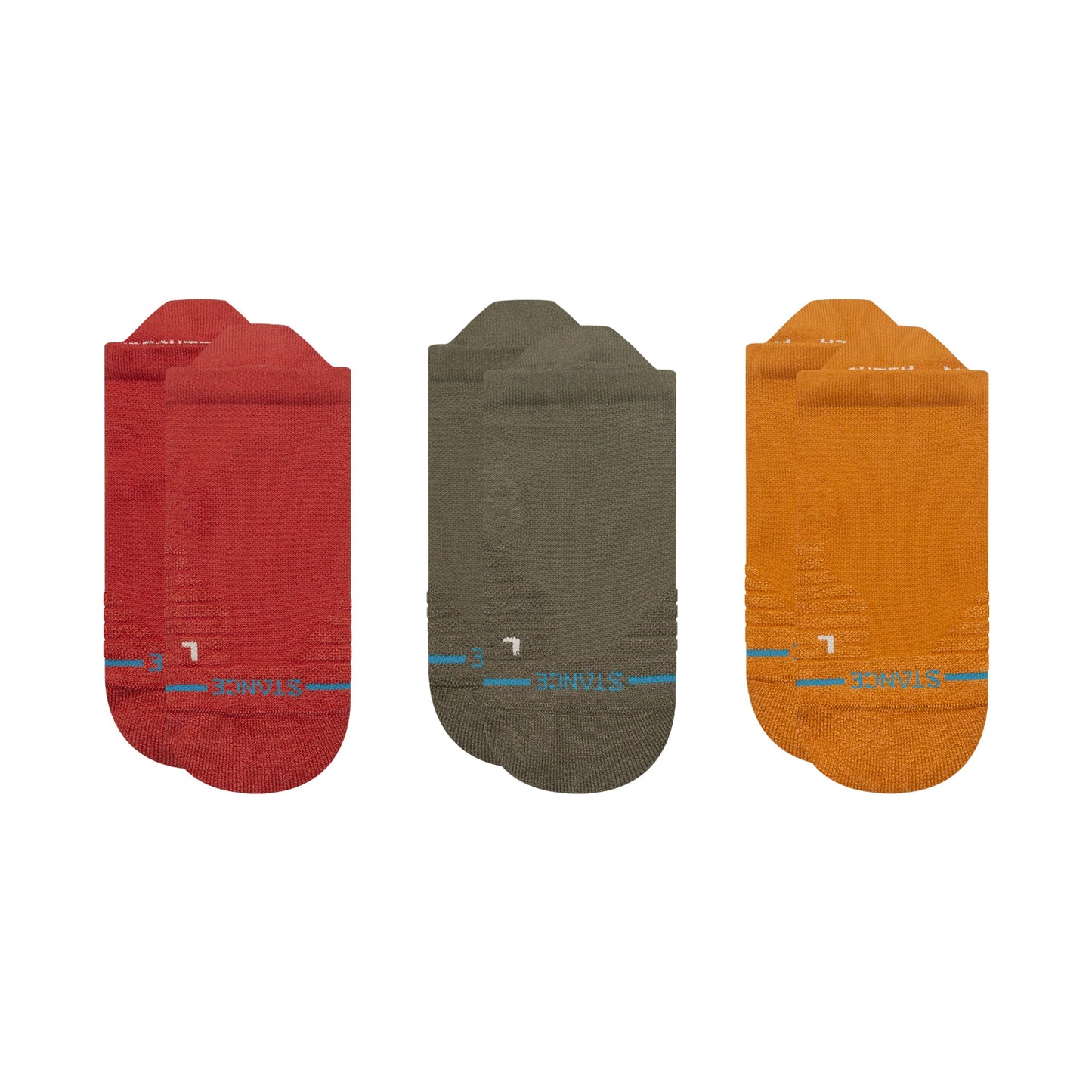 Solid Mid Tab Socks 3 Pack