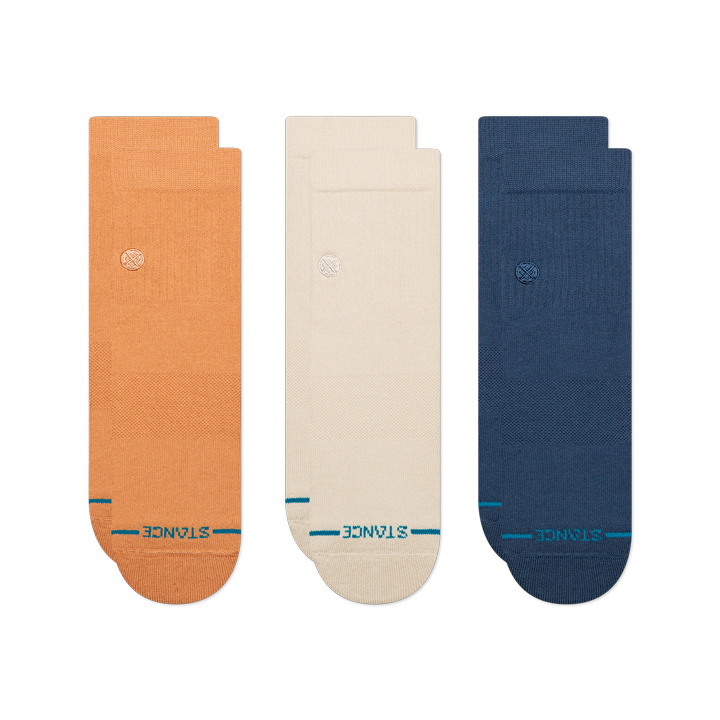 Icon Quarter Sock 3 Pack