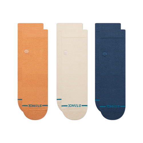 Icon Quarter Sock 3 Pack