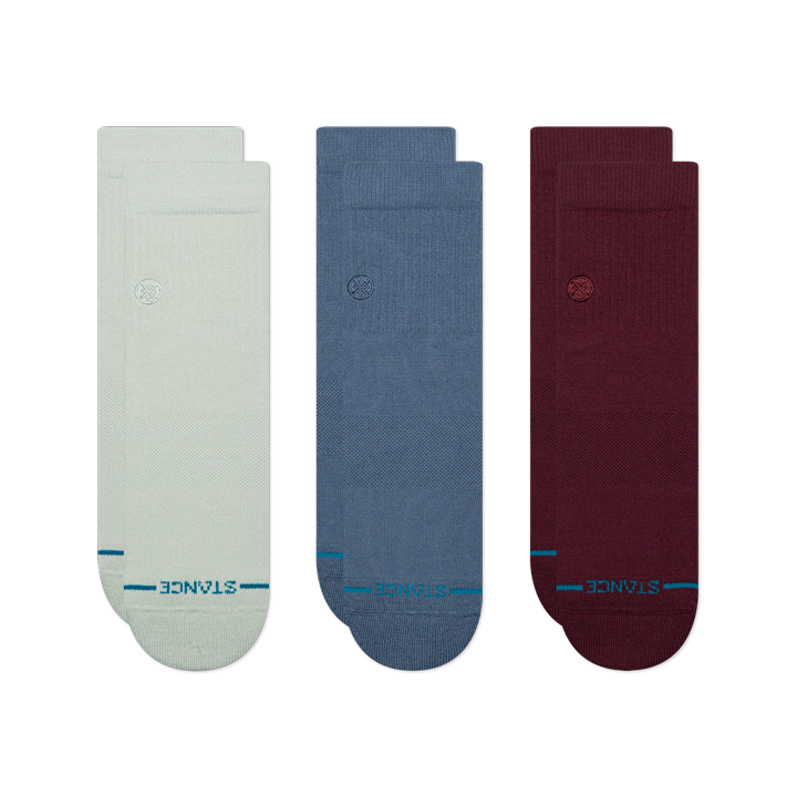 Icon Quarter Sock 3 Pack