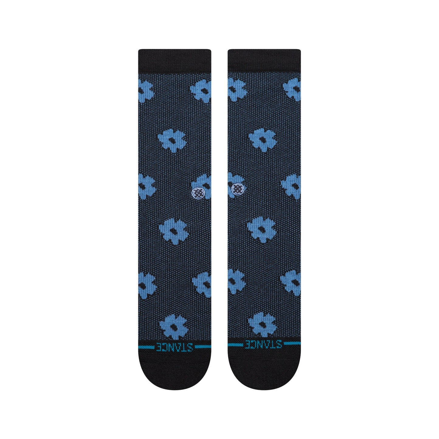 Digital Daisy Crew Socks