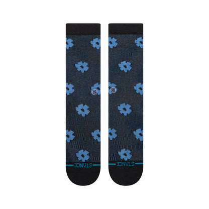 Digital Daisy Crew Socks