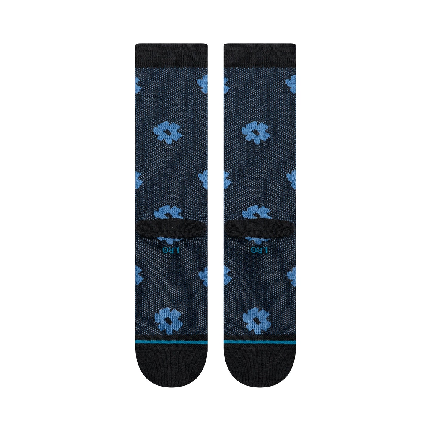 Digital Daisy Crew Socks