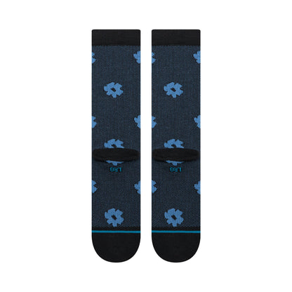 Digital Daisy Crew Socks
