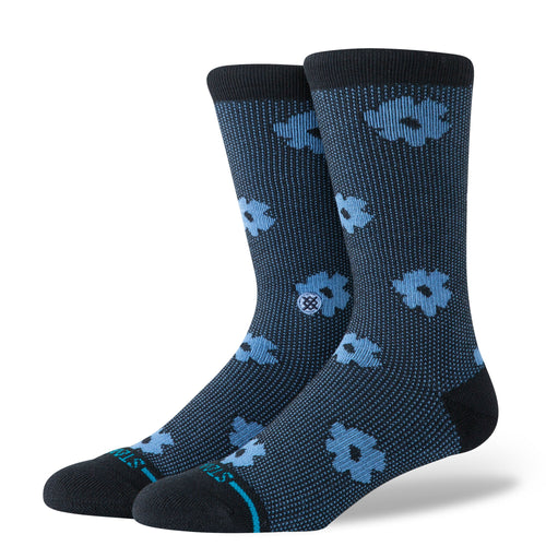 Digital Daisy Crew Socks