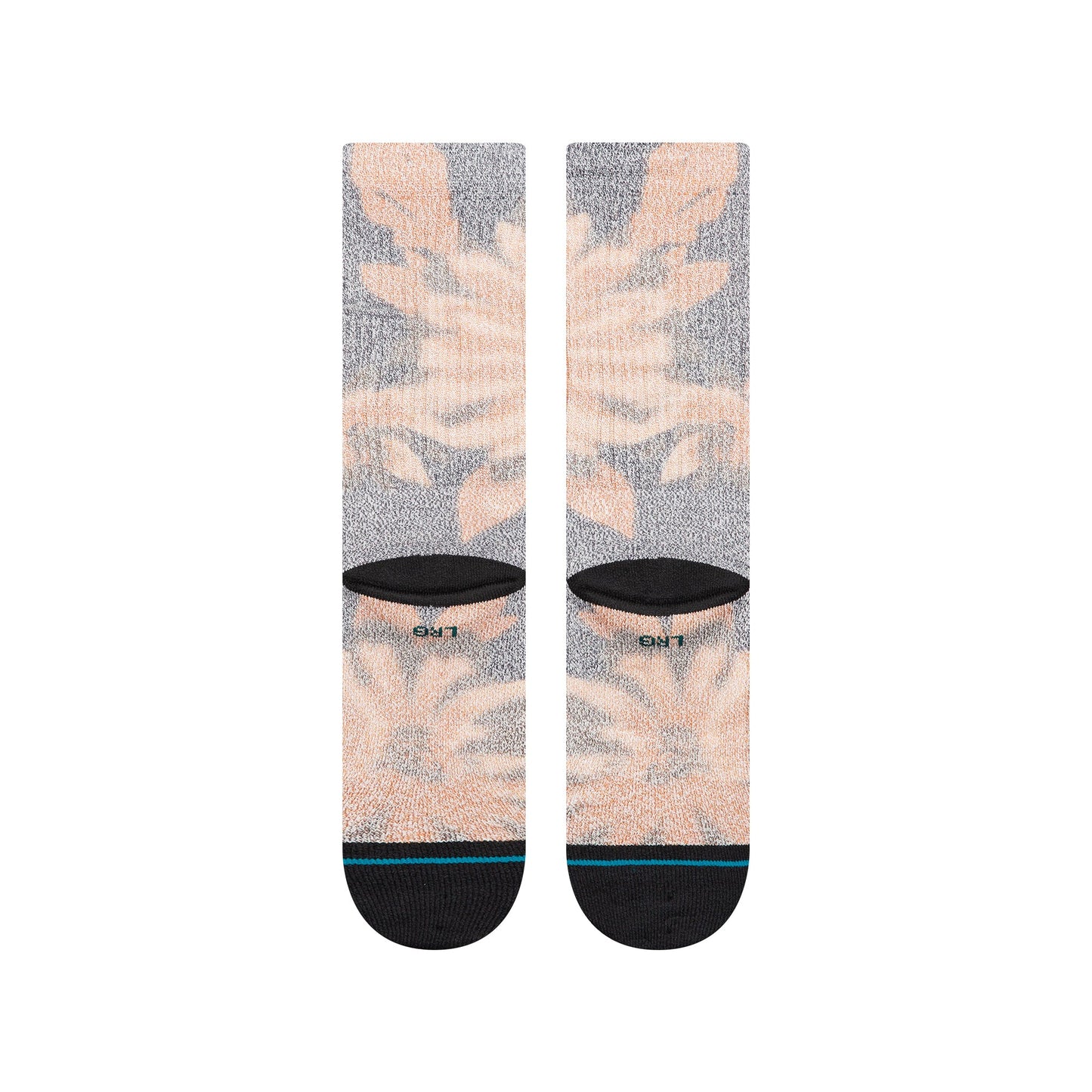 Flora Scan Crew Socks
