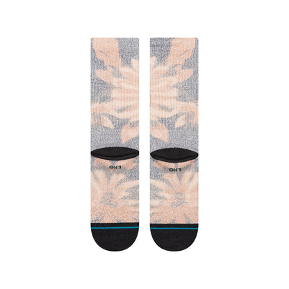Flora Scan Crew Socks