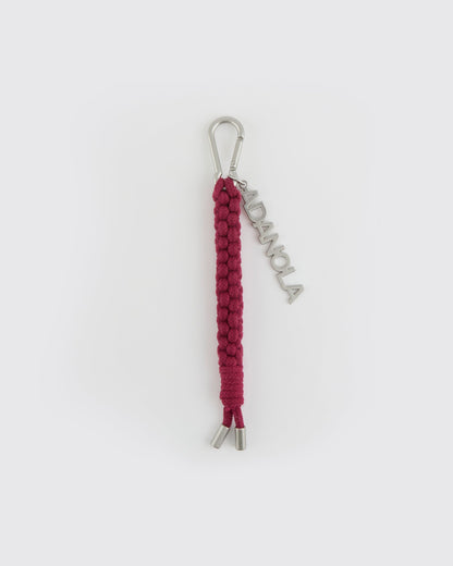 Adanola Rope Keyring - Berry Red