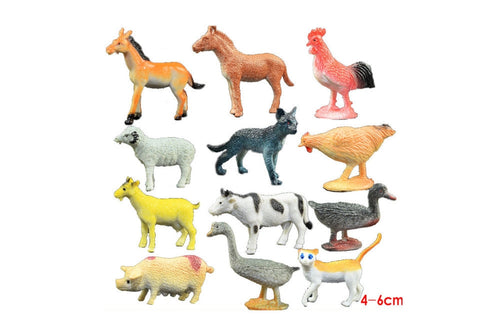 12 Farm Animal Models