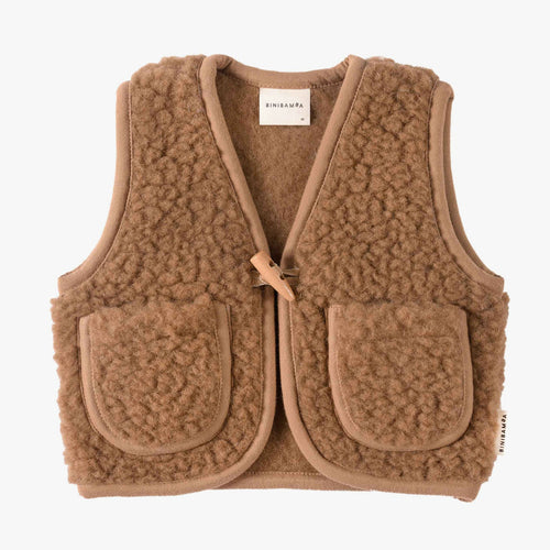 BINIBAMBA Merino Wool Snugglevest - Bruno