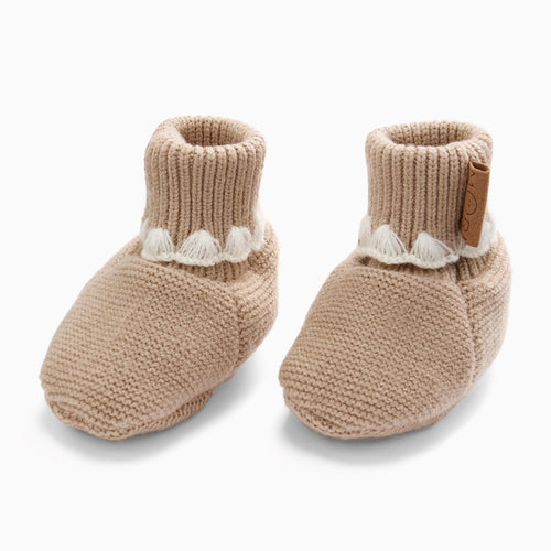 Booties with Embroidery Stitch