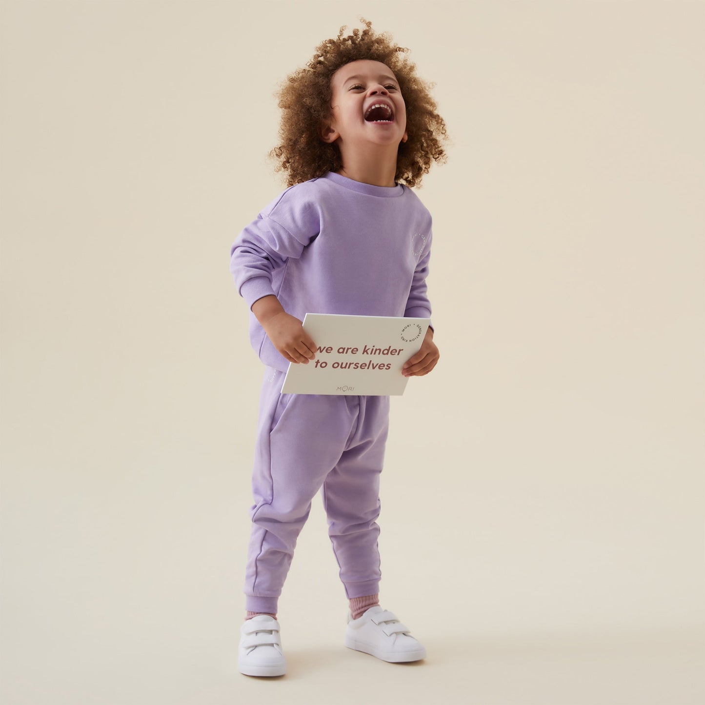 Generation Kind Oversized Sweatshirt & Joggers Outfit - Lilac