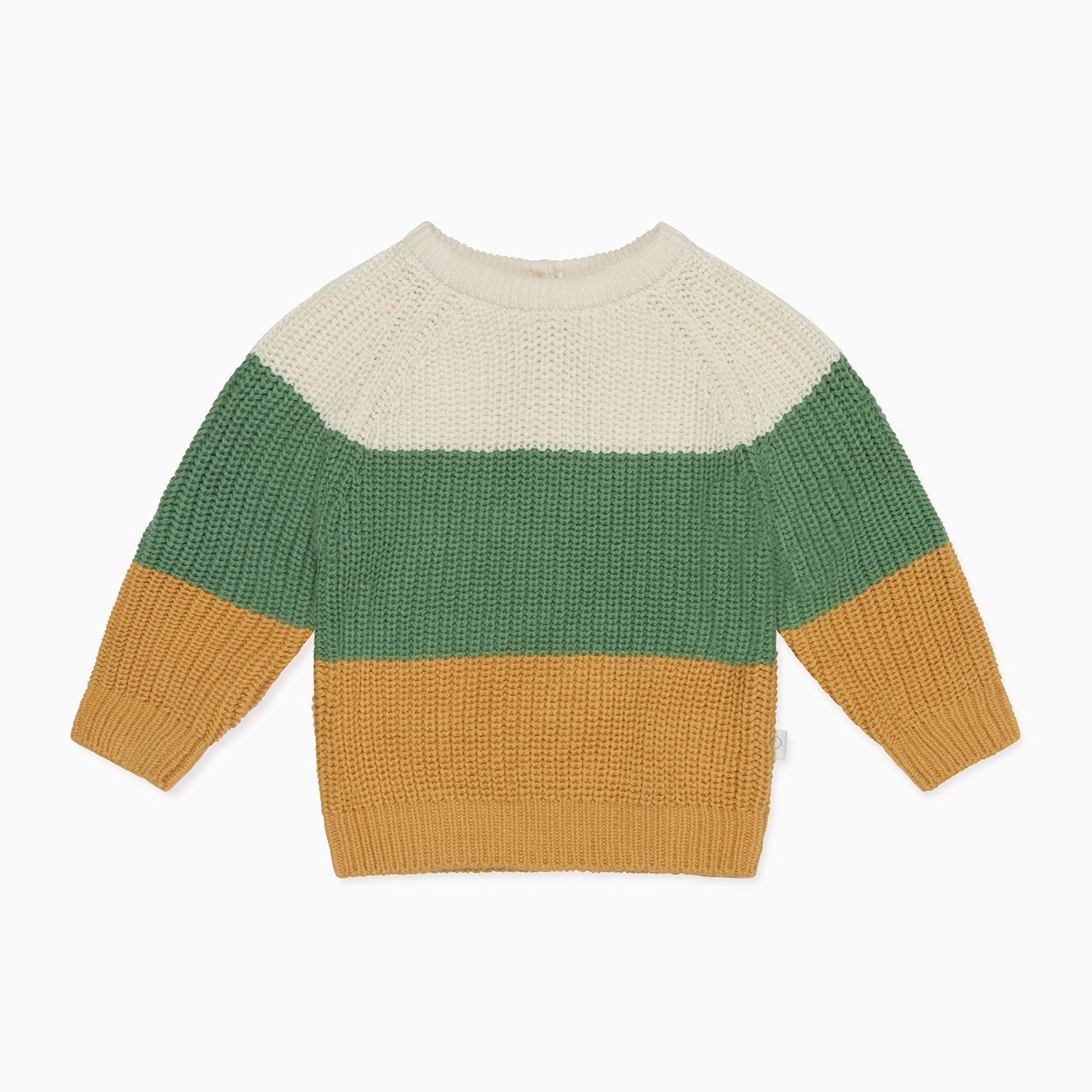 Colourblock Stripe Knitted Jumper
