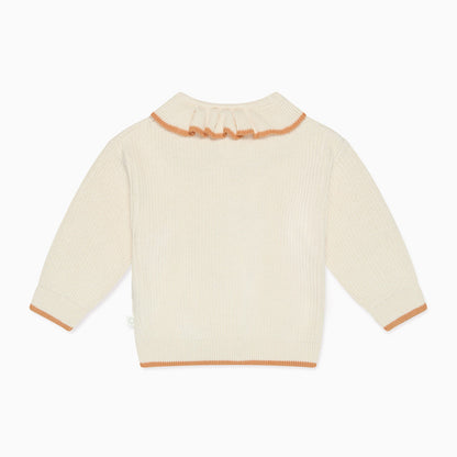 Collared Knitted Cardigan